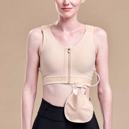 Oubry Drain Bulb Management Bra with Pockets – Post-Surgery Support